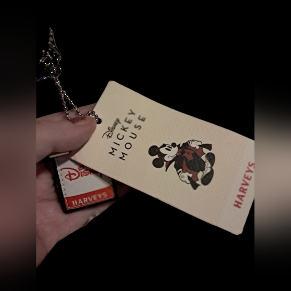 Harvey's Disney Vampire Mickey Convertible Crossbody Bag Purse Backpack NWT - Picture 4 of 8